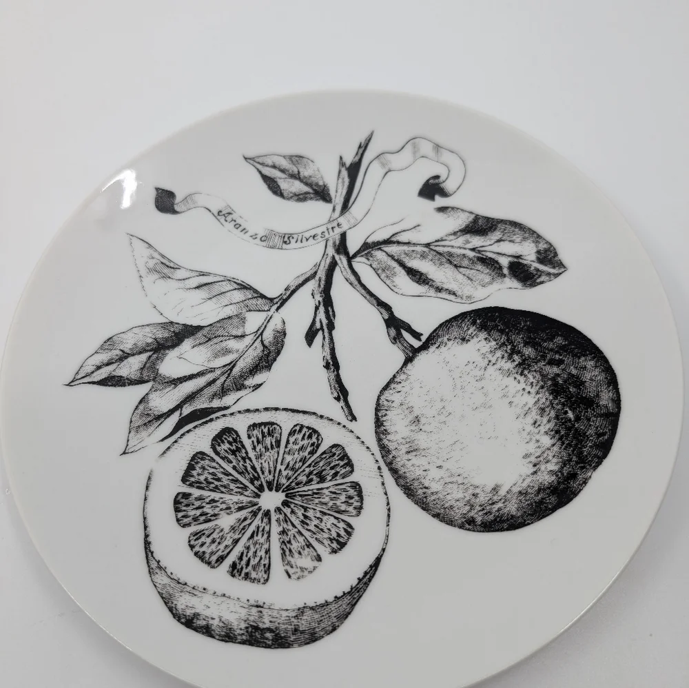 Lot of 6 vintage Bareuther waldsassen Bavaria porcelain plates 7 3/4" - Picture 11 of 11